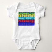 LEtters baby bodysuit (Voorkant)