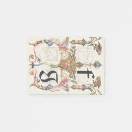 letters f en g Calligrafiedalfabet Post-it® Notes