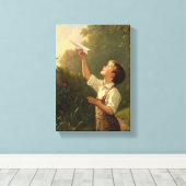 Letters from Heaven Canvas Afdruk (Insitu (Houten vloer))