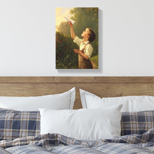 Letters from Heaven Canvas Afdruk (Insitu (Slaapkamer))