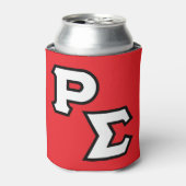 Letters Koelbox - Rood Blikjeskoeler (Blikje Voorkant)