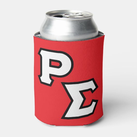 Letters Koelbox - Rood Blikjeskoeler (Blikje Voorkant)