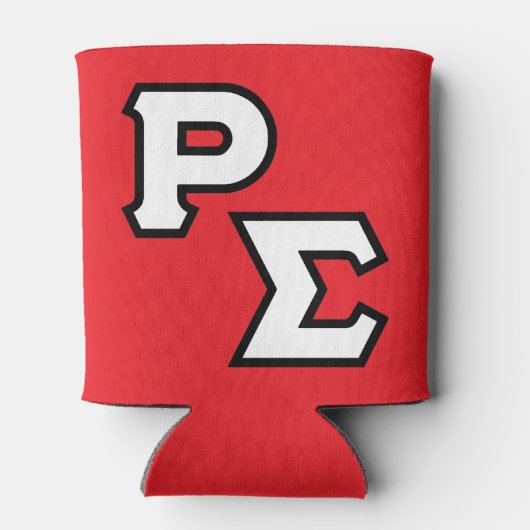 Letters Koelbox - Rood Blikjeskoeler (Achterkant)