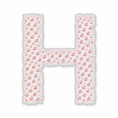 LETTERS MADE UP OF HEARTS STICKER (Voorkant)