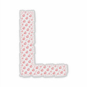 LETTERS MADE UP OF HEARTS STICKER (Voorkant)