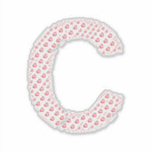 LETTERS MADE UP OF HEARTS STICKER (Voorkant)