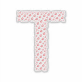 LETTERS MADE UP OF HEARTS STICKER (Voorkant)