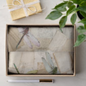 letters met libellen tissuepapier (Geschenk)