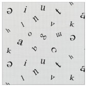 Letters Stof (Close Up)