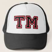 Letters "TM"-monogram Trucker Pet (Voorkant)