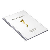 Letters to Heaven – In Memory Of Daughter Custom Notitieboek (Rechterzijde)