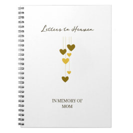 Letters to Heaven – In Memory of Mom Personalize Notitieboek