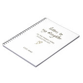 Letters to My Daughter – Personalized Letter Notitieboek (Linkerzijde)