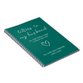 Letters to my Husband  Notitieboek (Rechterzijde)