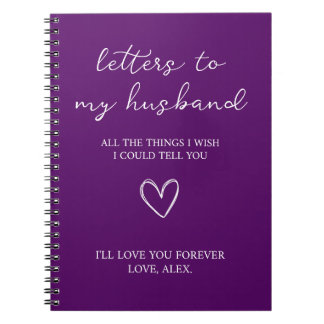 Letters to my Husband  Notitieboek
