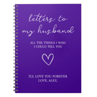 Letters to my Husband  Notitieboek