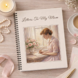 Letters To My Mom | Customizable Cover Journal Notitieboek