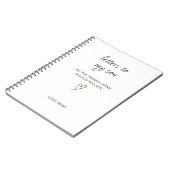 Letters to My Son – Personalized Letter Notitieboek (Linkerzijde)