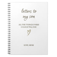 Letters to My Son – Personalized Letter