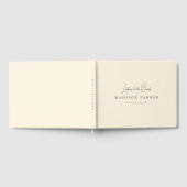 Letters to the Bride Beige Bridal Shower Gastenboek (Volledig)
