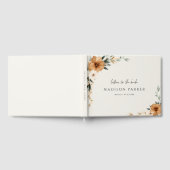 Letters to the Bride! Boho Beige Bridal Shower  Gastenboek (Volledig)