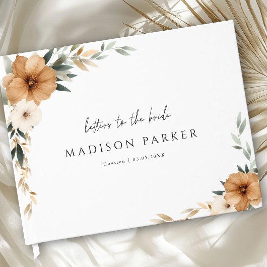 Letters to the Bride! Boho Bridal Shower Gastenboek