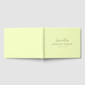Letters to the Bride! Lemon Bridal Shower Gastenboek (Volledig)