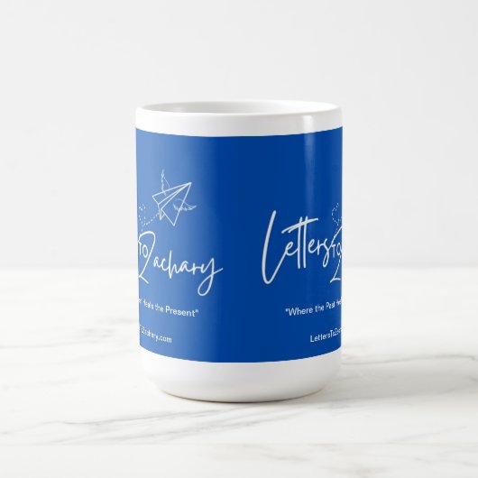 Letters To Zachary Ceramic Coffee Mug Koffiemok (Center)