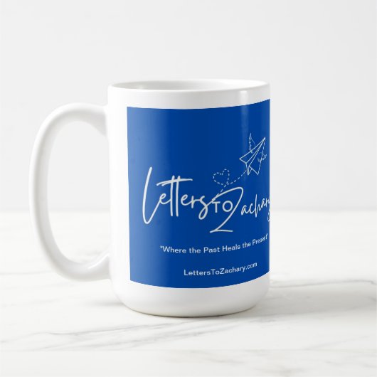 Letters To Zachary Ceramic Coffee Mug Koffiemok (Links)