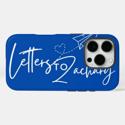 Letters To Zachary iPhone 16 Pro case (Achterkant (horizontaal))
