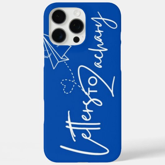 Letters To Zachary iPhone 16 Pro Max case (Achterkant)