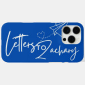 Letters To Zachary iPhone 16 Pro Max case (Achterkant (horizontaal))