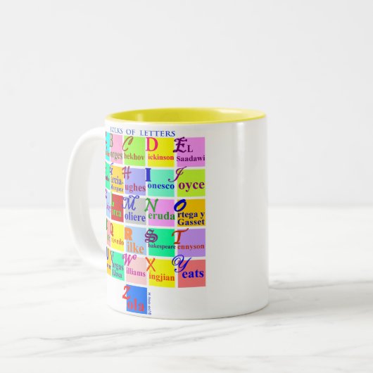 LETTERS TWEEKLEURIGE KOFFIEMOK (Voorkant links)