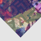 Letters Type Word Art Background Decouting Tissuepapier (Detail)