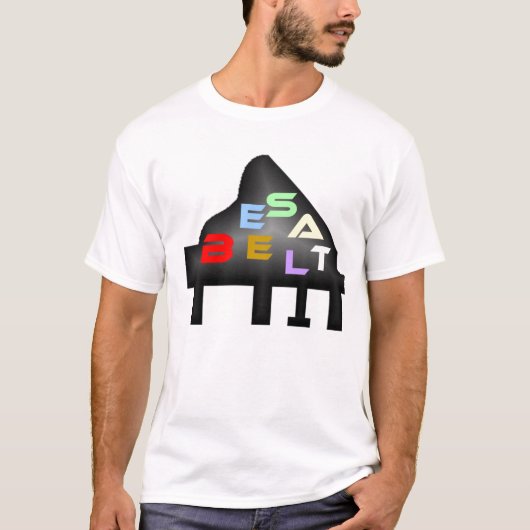 LETTERS VAN ALPHA T-SHIRT (Voorkant)