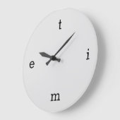 Letters van TIME Grote Klok (Hoek)
