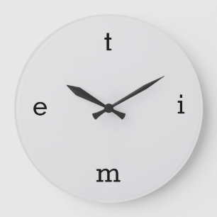 Letters van TIME Grote Klok