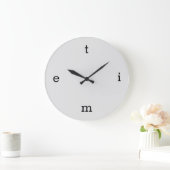 Letters van TIME Grote Klok (Huis)