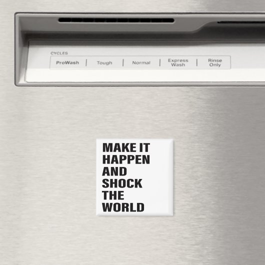 Lettert Art Success Life Tips Word Text Art Magneet (Insitu (Vaatwasser))