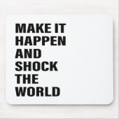 Lettert Art Success Life Tips Word Text Art Muismat (Voorkant)