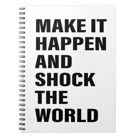 Lettert Art Success Life Tips Word Text Art Notitieboek (Voorkant)