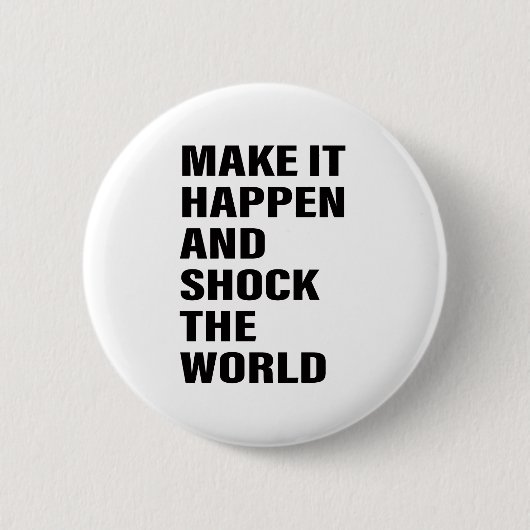 Lettert Art Success Life Tips Word Text Art Ronde Button 5,7 Cm (Voorkant)