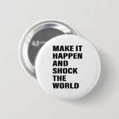 Lettert Art Success Life Tips Word Text Art Ronde Button 5,7 Cm (Voorkant /achterkant)