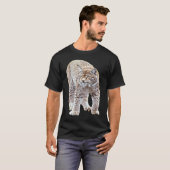 LetterTrunk Lynx Roofdier Grote Kat T-shirt (Voorkant volledig)