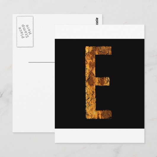 Lettertype Briefkaart (Voorkant / Achterkant)