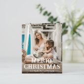  lettertype Eenvoudige foto Modern Christmas (Staand voorkant)