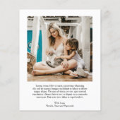  lettertype Eenvoudige foto Modern Christmas (Achterkant)