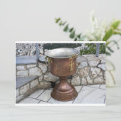 Lettertype gebruikt in Baptism Invitation Kaart (Staand voorkant)