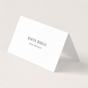 Lettertype Klassiek Eenvoudig Professioneel Linen Visitekaartje