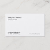 Lettertype / Kwaststructuur (Guava) Visitekaartje (Achterkant)